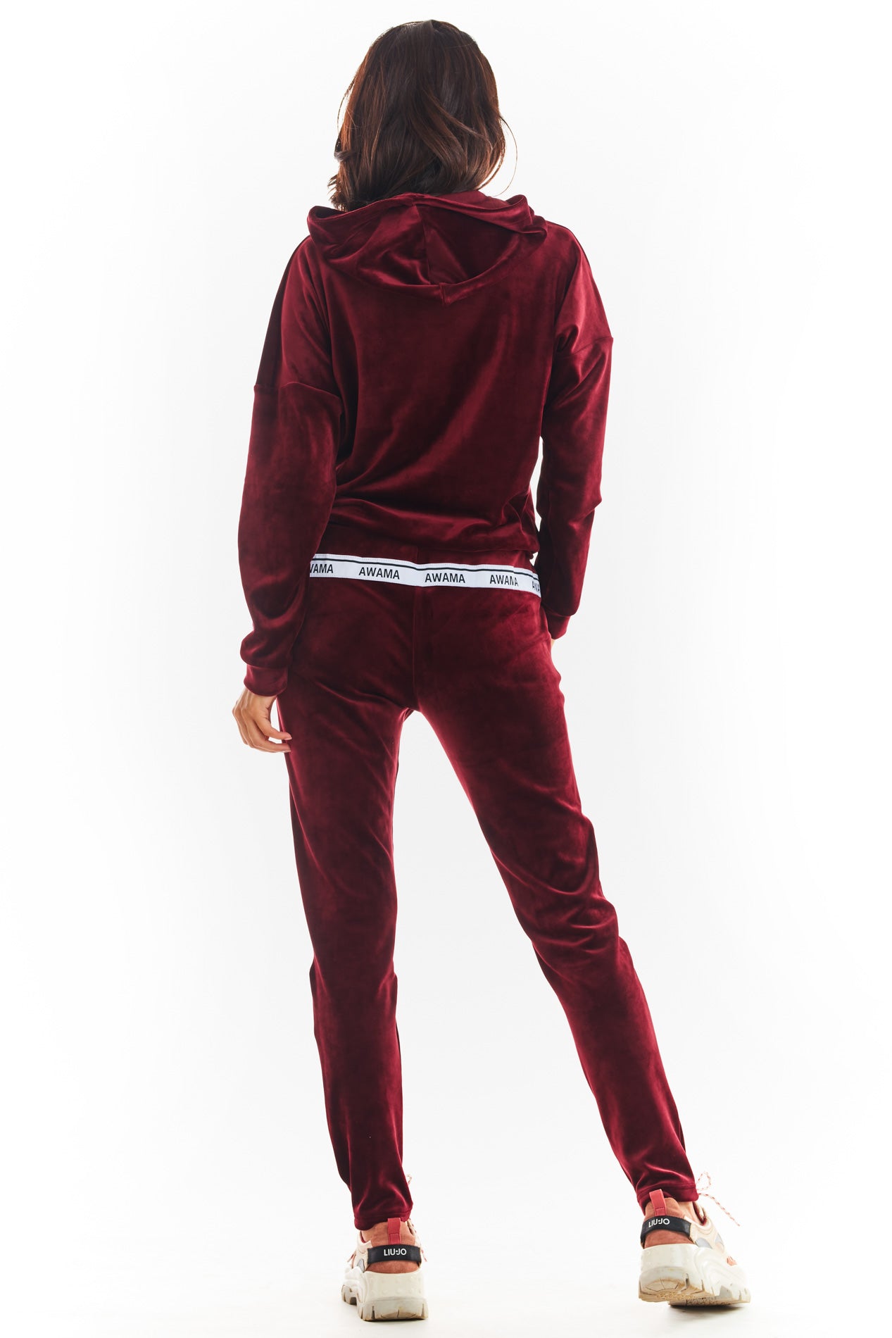 Maroon-Velour